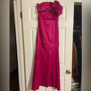 Hot pink forever 21 evening gown size M